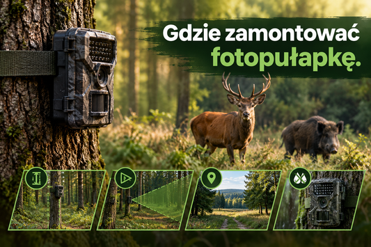 Gdzie najlepiej zamontować fotopułapkę? Praktyczny poradnik